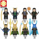 8Pcs/set Collection Loki 2021 Time-Keepers Frost Giant Custom Minifigures Toys