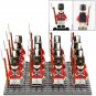 16pcs British Line Infantry British Fusiliers The Napoleonic Wars Minifigures
