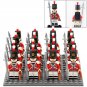 16pcs British Fusiliers Regiment Royal Guard The Napoleonic Wars Minifigures Toy