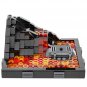 314pcs Star Wars Duel on Mustafar Anakin Skywalker and Obi-Wan Kenobi Minifigure