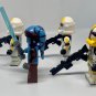 4pcs Star Wars Jedi Aayla Secura Commander Bly and 327th Star Corps Minifigures