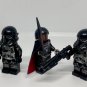 3pcs Moff Gideon Death Troopers E-11D Blaster Star Wars Mandalorian Minifigures