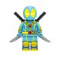 8pcs Gwenpool and Various Deadpool X-Men X-Force Green Pink Deadpool Minifigures