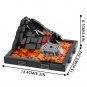 314pcs Star Wars Duel on Mustafar Obi-Wan vs Anakin Minifigures Building Toys