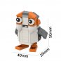 47pcs/set Star Wars Animal Porgs Bird Luke Skywalker Minifigures Building Toys