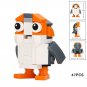 47pcs/set Star Wars Animal Porgs Bird Luke Skywalker Minifigures Building Toys