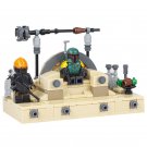 169pcs/set Star Wars Boba Fett's Throne Fennec Shand Minifigures Building Toys