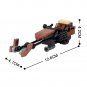 50pcs/set Star Wars The Mandalorian Speeder Bike Minifigures Building Toys
