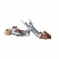 43pcs/set Star Wars The Mandalorian Speeder Bike Minifigures Building Block Toys