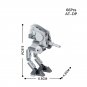 66pcs/set Star Wars AT-DP Walker Minifigures Building Toys
