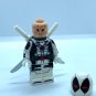 White X-Force Deadpool Marvel Superhero Minifigures Toys