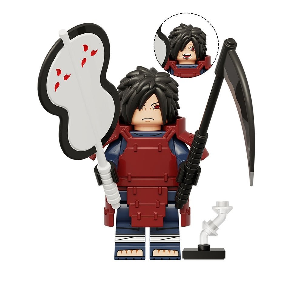 Madara Uchiha (Full Armor and Weapons) Naruto Series Minifigures Toys