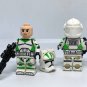 2pcs Clone trooper 442nd Battalion Star Wars the Clone Wars Minifigures Toys