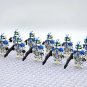 10pcs Star Wars 501st Jet Troopers The 501st Legion Clone Troopers Minifigures
