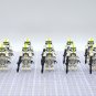 10pcs Star Wars 327th Star Corps Jet Trooper Jetpack Clone Troopers Minifigures