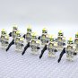 10pcs Star Wars 327th Star Corps Jet Trooper Jetpack Clone Troopers Minifigures