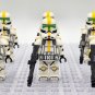10pcs Star Wars 327th Star Corps Jet Trooper Jetpack Clone Troopers Minifigures
