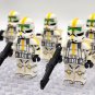 10pcs Star Wars 327th Star Corps Jet Trooper Jetpack Clone Troopers Minifigures