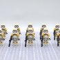 10pcs Star Wars 212th Jet Trooper The 212th Attack Battalion Minifigures Toys