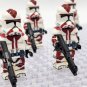 10pcs Anaxes Clone Troopers The 187th Battalion Star Wars Minifigures Toys