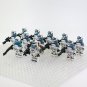 12pcs Wolfpack Commander Wolffe Comet Star Wars the 104th Battalion Minifigures