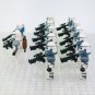 12pcs Wolfpack Commander Wolffe Comet Star Wars the 104th Battalion Minifigures