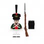 4pcs Napoleonic Wars Russian army Guard Hussar Pavlovsky Grenadier Minifigures