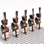 5pcs Russian Guard Infantry Russia Army Napoleonic Wars Minifigures Toys