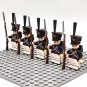 5pcs Russian Guard Infantry Russia Army Napoleonic Wars Minifigures Toys