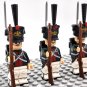 5pcs Russian Guard Infantry Russia Army Napoleonic Wars Minifigures Toys