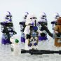 7pcs Star Wars Mace Windu 187th Legion Commander Clone troopers Minifigures Toys