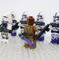 7pcs Star Wars Mace Windu 187th Legion Commander Clone troopers Minifigures Toys