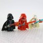 3pcs Star Wars Black White and Red Darth Vader Sith Lord Minifigures Toys