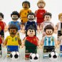 16pcs FIFA Football World Cup Soccer Football Stars Minifigures Toys