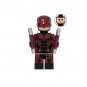 6pcs Various Daredevil MCU Marvel Comics Red and Yellow Shadowland Minifigures