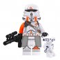 8pcs Star Wars Ahsoka Mandalorian Boba Fett Grogu Airborne Trooper Minifigures