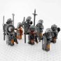 8pcs Uruk-Hai Heavy Army The Lord of the Rings Uruk-Hai Isengard Minifigures Toy