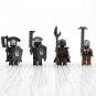 8pcs Uruk-Hai Heavy Army The Lord of the Rings Uruk-Hai Isengard Minifigures Toy