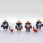 4pcs Star Wars Commander Ganch ARC Troopers Dredd Seven Alpha Minifigures Toy