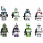 50pcs Collection Star wars 501st Legion Clone Commandos Wolfpack Minifigures Toy