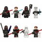 16pcs Star Wars Obi-Wan Darth Vader Inquisitor Reva Purge Troopers Minifigures