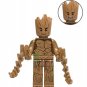 3pcs Thor Rocket and Groot Avengers Wakanda Marvel Superhero Minifigures Toys
