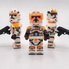 3pcs Star Wars Commander Cody Waxer and Boil the 212th Battalion Minifigures Toy