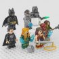 8pcs Justice League DC Superhero Superman Wonder Woman The Flash Minifigures Toy