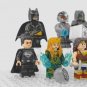 8pcs Justice League DC Superhero Superman Wonder Woman The Flash Minifigures Toy