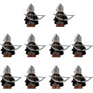 10pcs The Lord of the Rings Soldiers of Gondor Archer Minifigures Toy Gifts