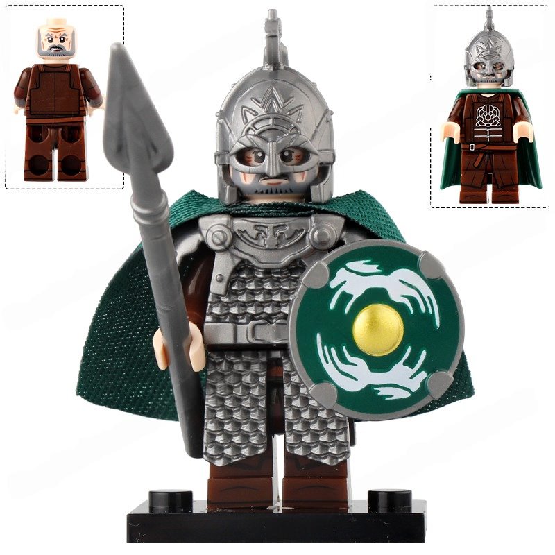 Rohan Royal Guard The Lord of the Rings Minifigures Minifigs Toy Gift