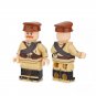 6pcs WW2 Soviet Infantry Coat Offical Minifigures Weapons and Accessories