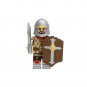 8pcs Warcraft Army Footman Spearman Rifleman Militia Minifigures Building Toys
