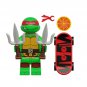 4pcs The Teenage Mutant Ninja Turtles Mutant Mayhem Minifigures Building Toys
